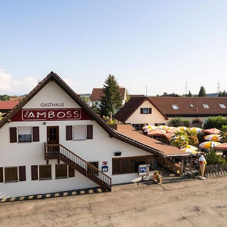 Altbau Gasthaus Amboss Grunkraut Eksteriør billede